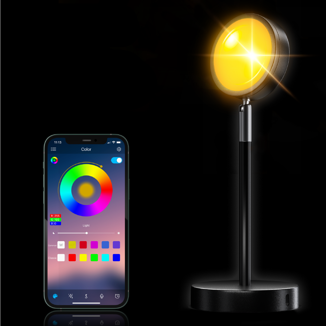 Sunset LED Projection Lamp