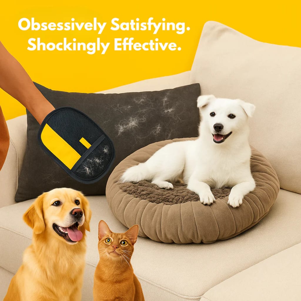 Pet Fur Cleaning Glove